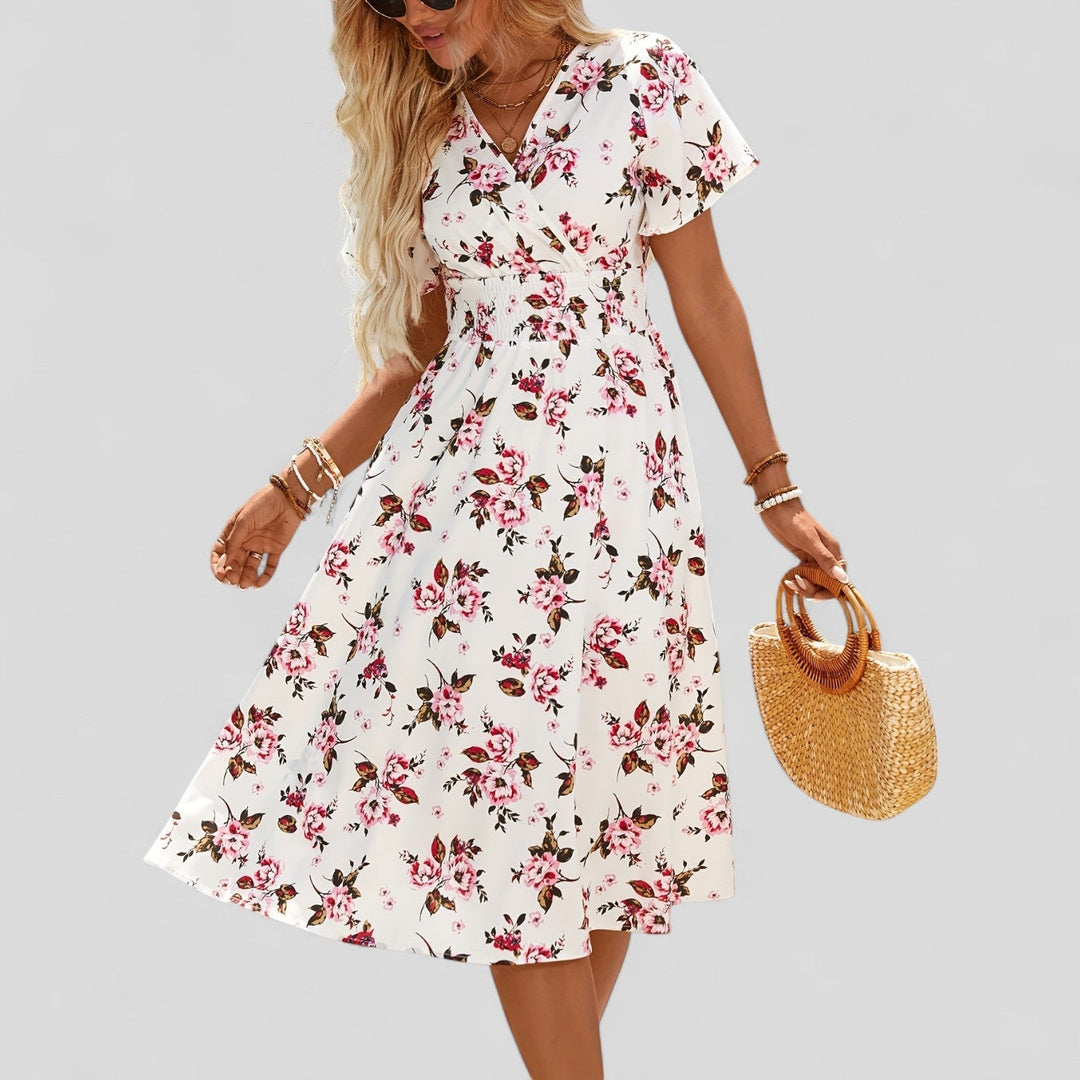Gretalise | Komfortabel Sommer Midi Kjole