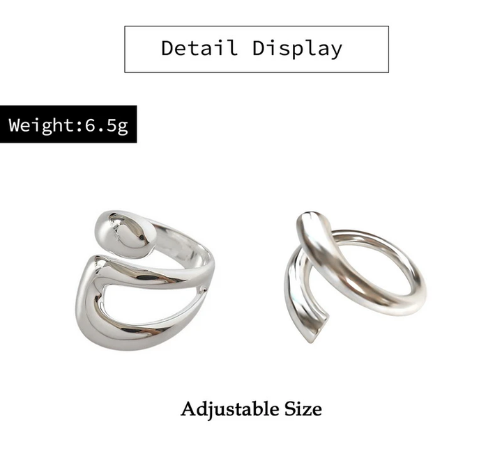 Elegant Justerbar Ring