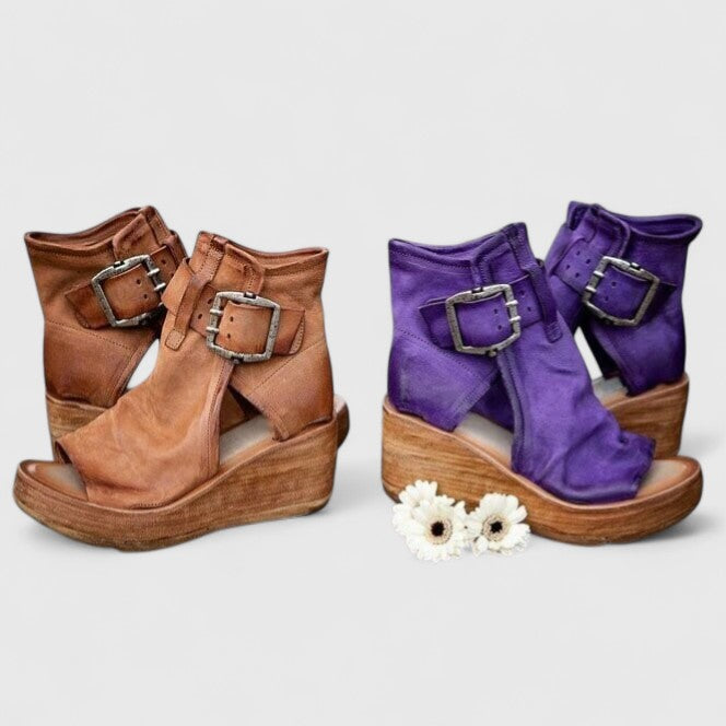 Jess | Ortopædiske Vedge Sandaler
