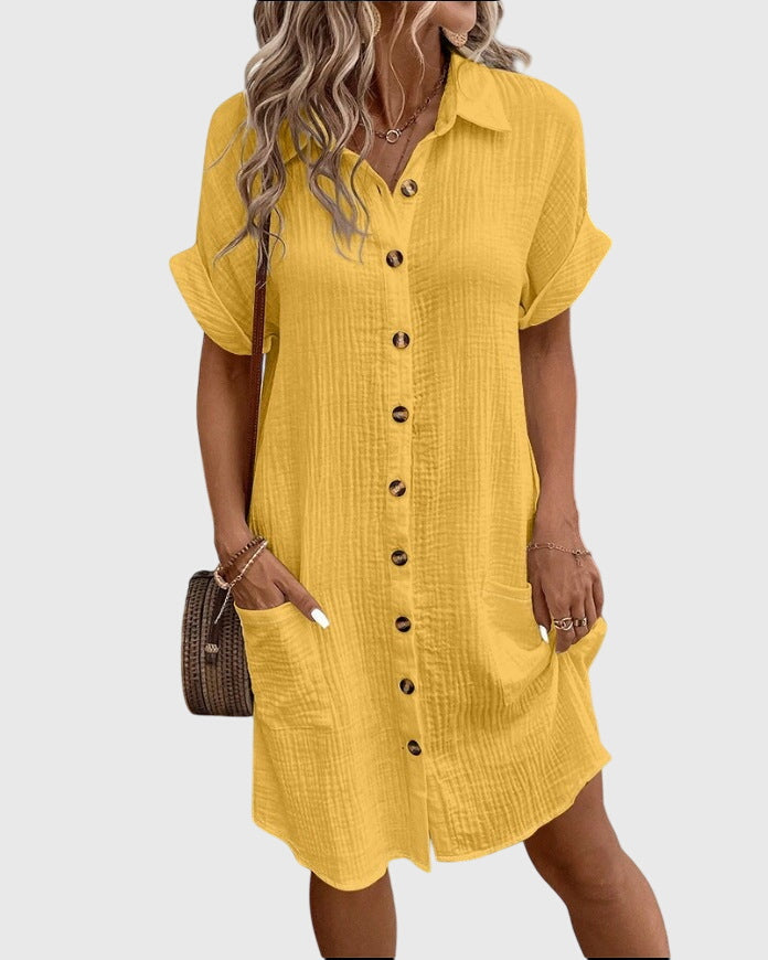 Caroline™ | Komfortabel Kjole