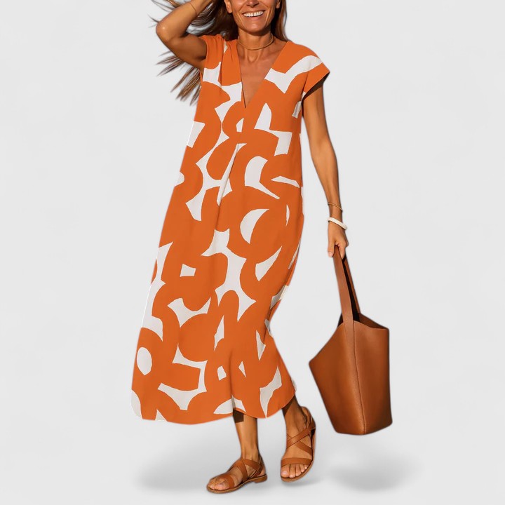 Lysandra | Sofistikeret Maxi Kjole