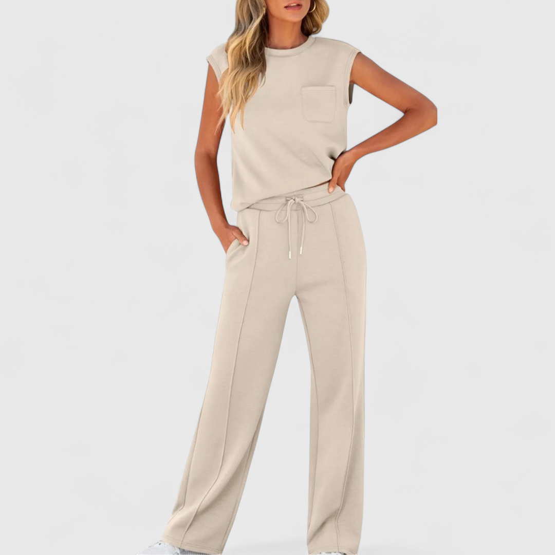Karina – Casual Blød Lounge Co-Ord