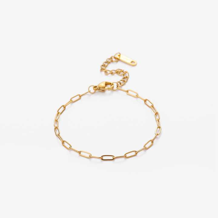 Tiny Paperclip Armbånd