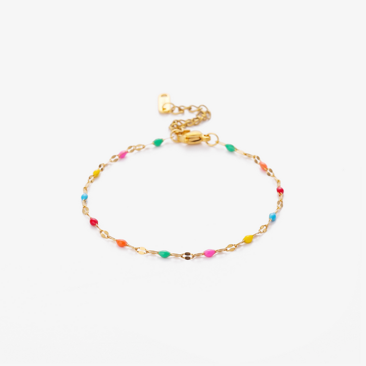 Regnbue Dainty Armbånd