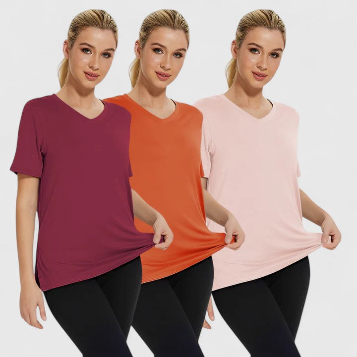 Samantha | Komfortabel T-shirt (Pakke med 3)