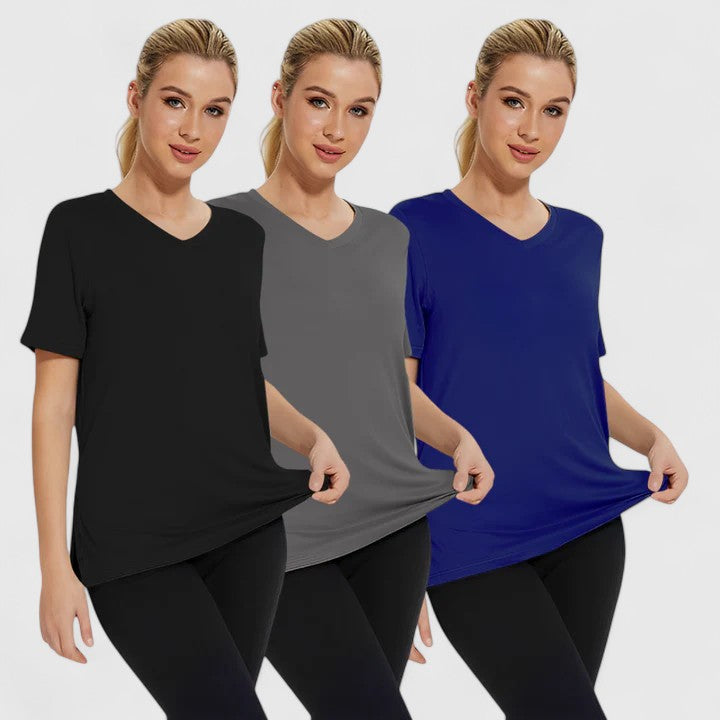 Samantha | Komfortabel T-shirt (Pakke med 3)