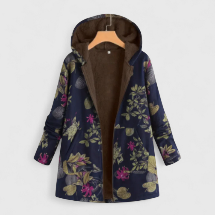 Camellia - Varm Jakke med Fleecefor