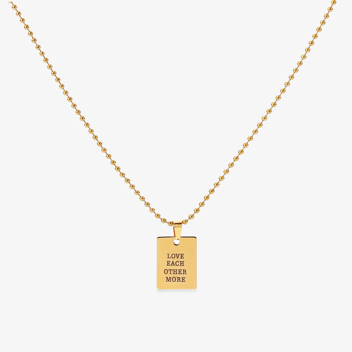 "Kærlighed" Inspirationshalskæde