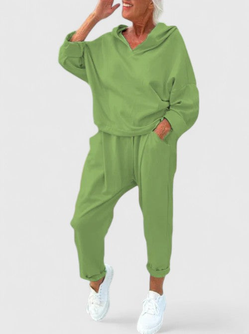 Sally | Komfortabel Hoodie Sweatshirt Sæt