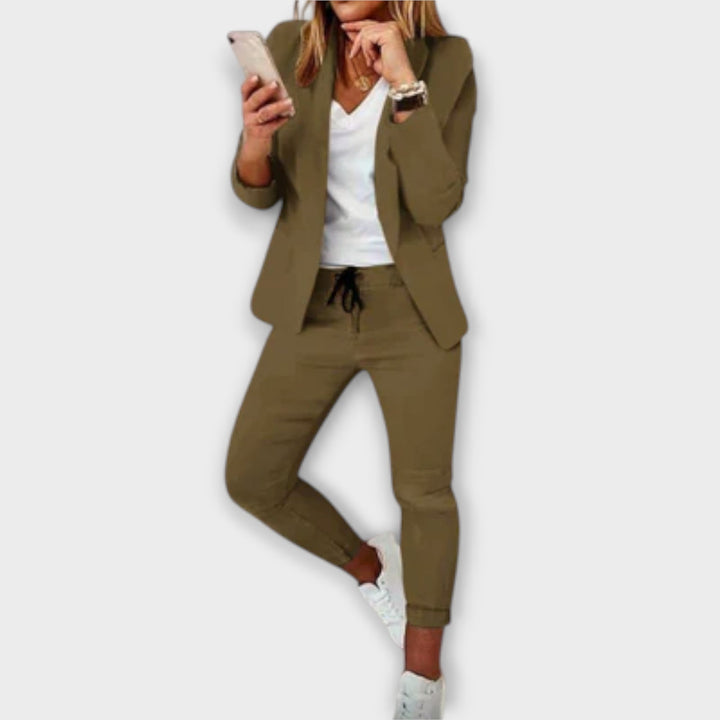 Lysellee | Elegant Blazer Sæt