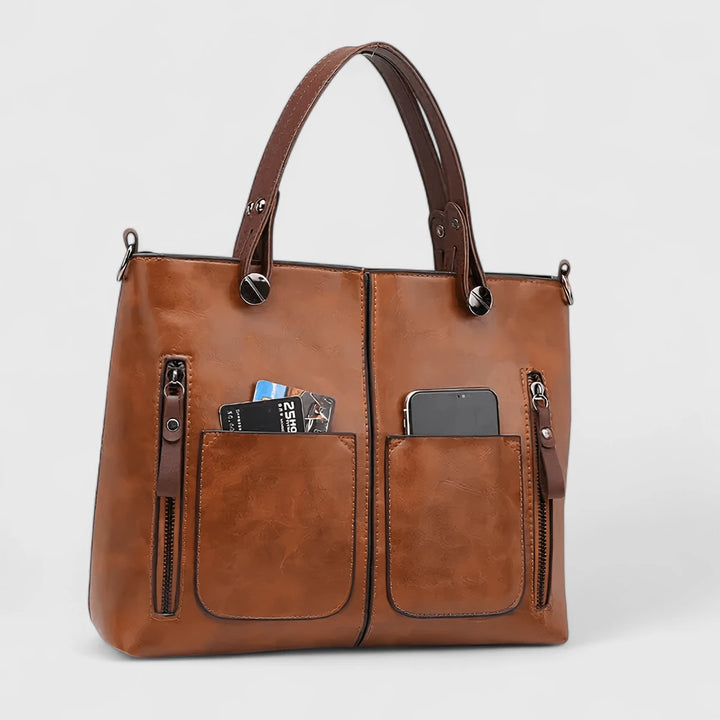 Thalia - Stilig Lædertaske