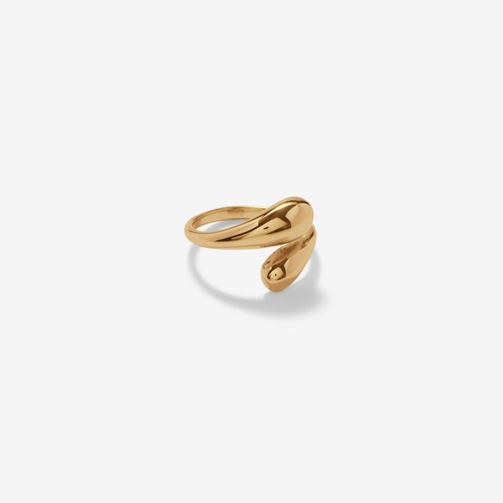 Dråbeformet Ring