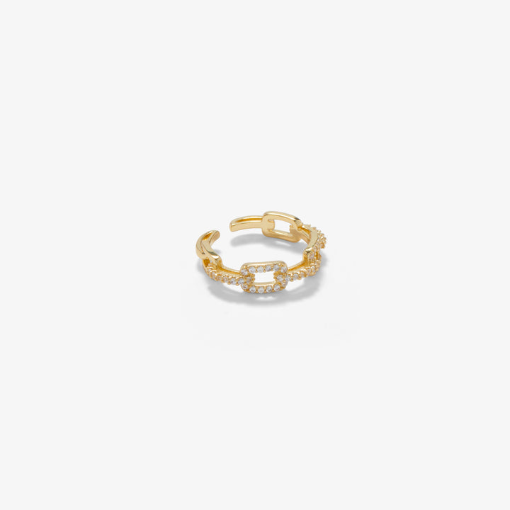 Diamant Kæde Ring