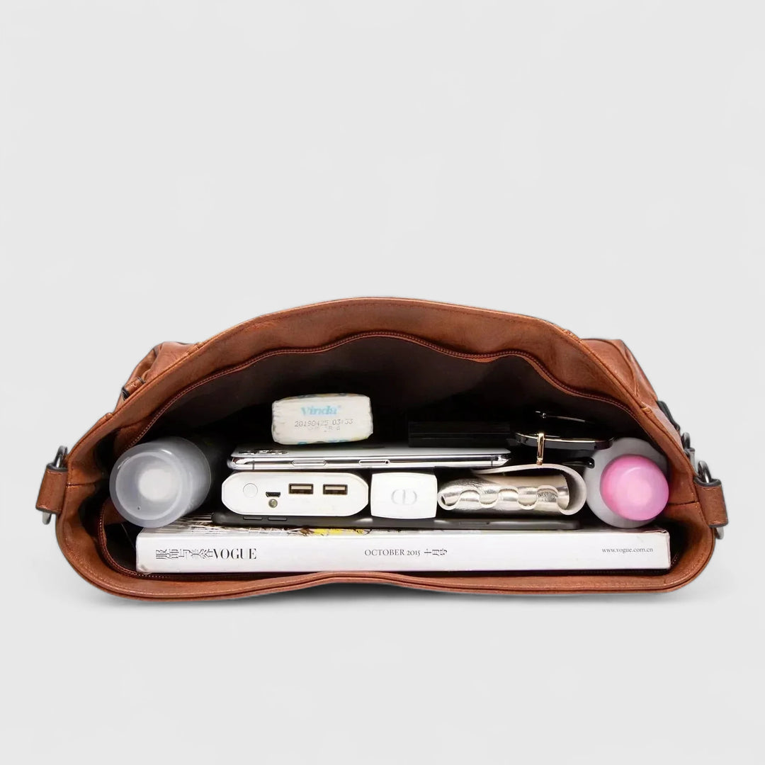 Nicoline - Hverdagslædertaske