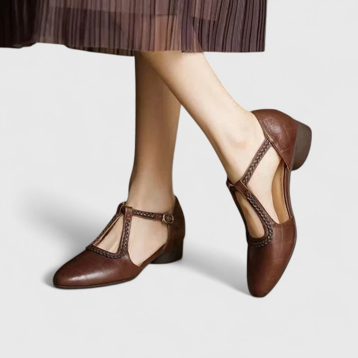 Delphine | Elegant Flade Sandaler