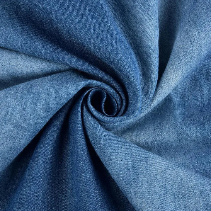 Grethe –  Afslappet Denim Sommerkjole