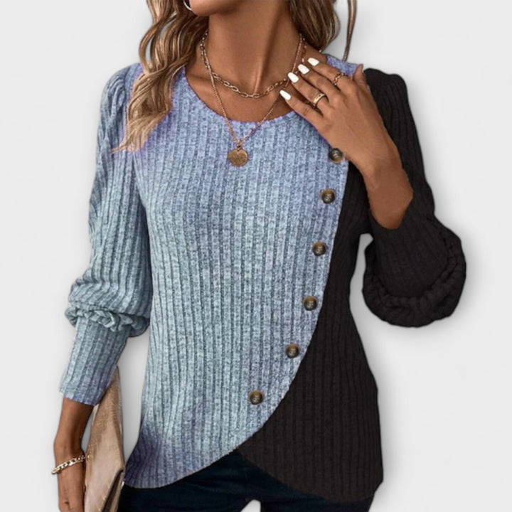 Xeraphine | Elegant Strikket Bluse