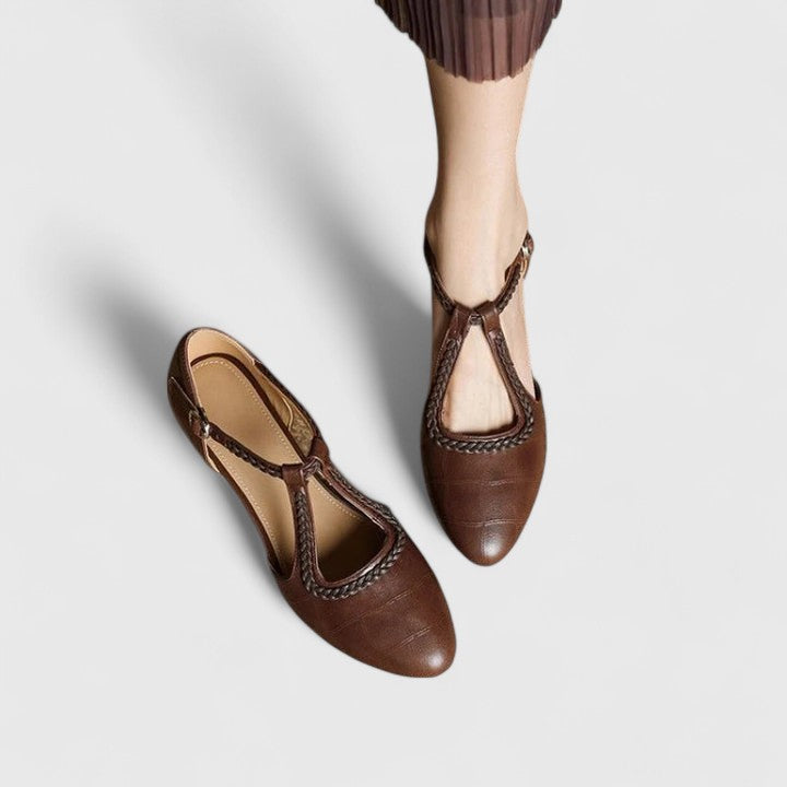 Delphine | Elegant Flade Sandaler
