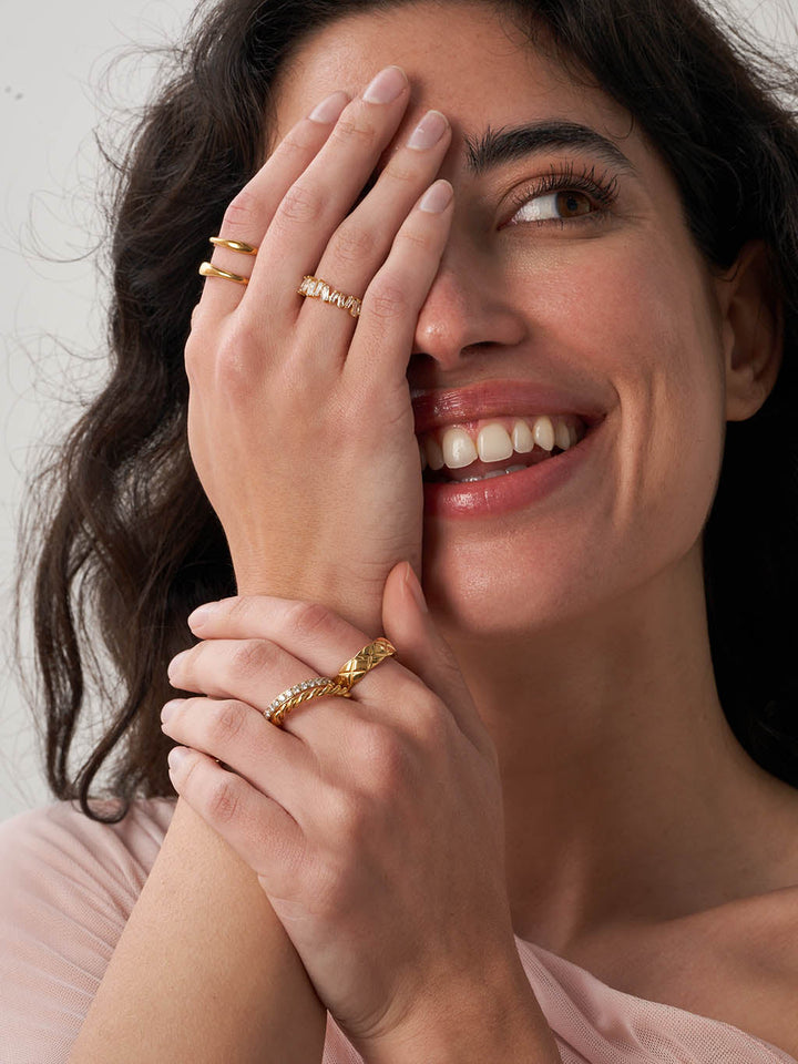 Tazalyette | Diamantring 18k