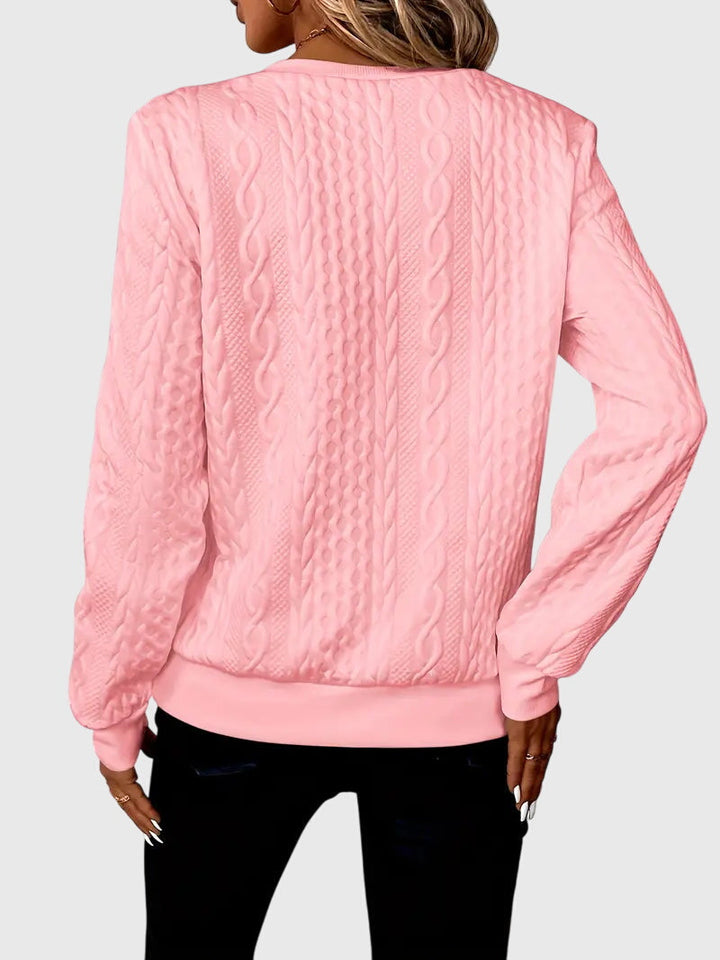 Noria™ | Sweater med Lynlås