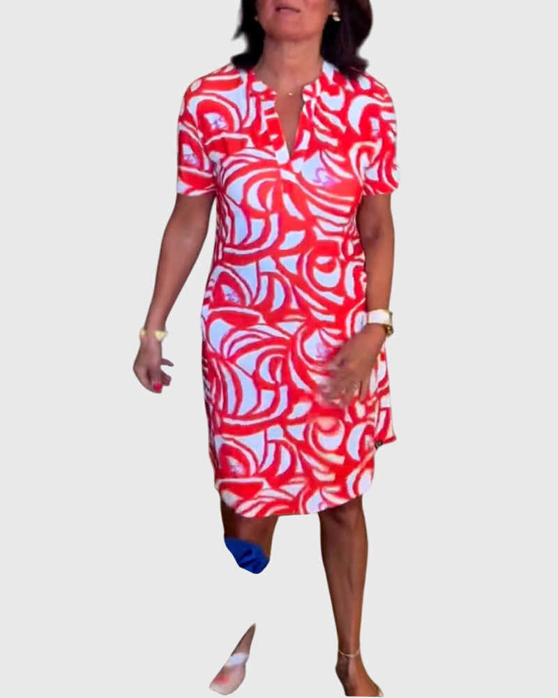 Ellee™ | Flatterende Avenue Walk Kjole