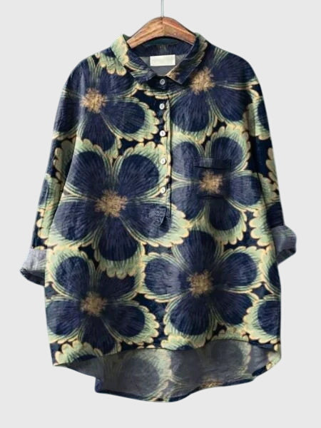 Valeria™ - Blomstret Bluse