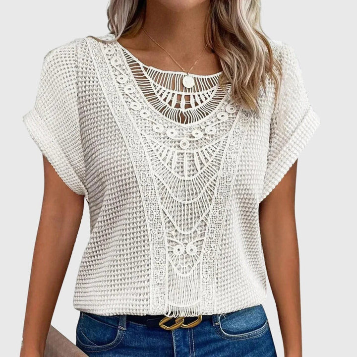Pearl™ | Elegant Ibiza Stil Bluse
