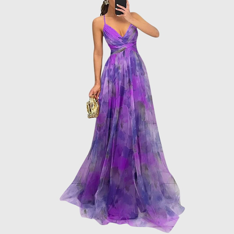 Giiselle™ | Blomster Maxi Kjole