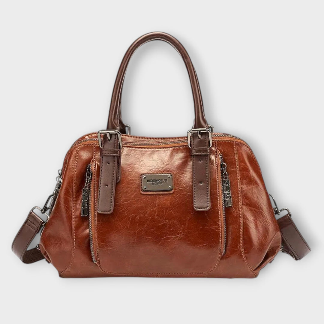 Clara - Elegant Vintage Skuldertaske