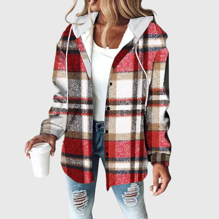 Martina™ | Kvinders Mesh Knapplacket Jakke