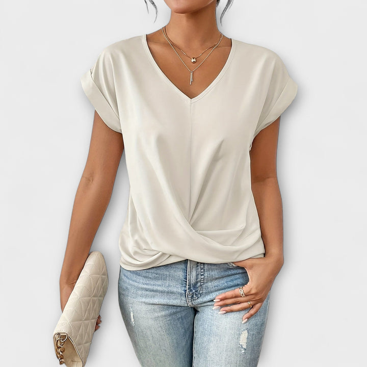 Carlinda | Elegant V-hals Top