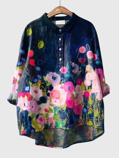 Valeria™ - Blomstret Bluse