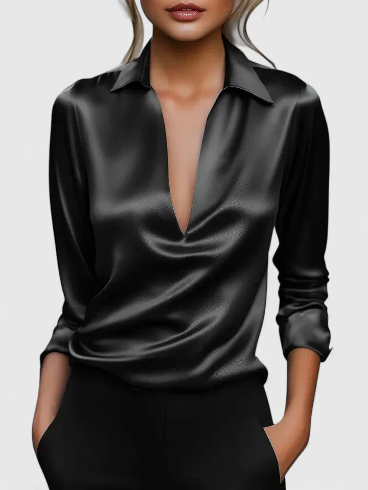 Calvina | Sofistikeret Bluse