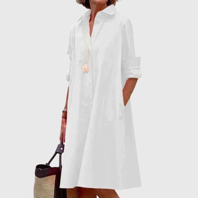Paigge™ - Elegant Kjole Med Lommer