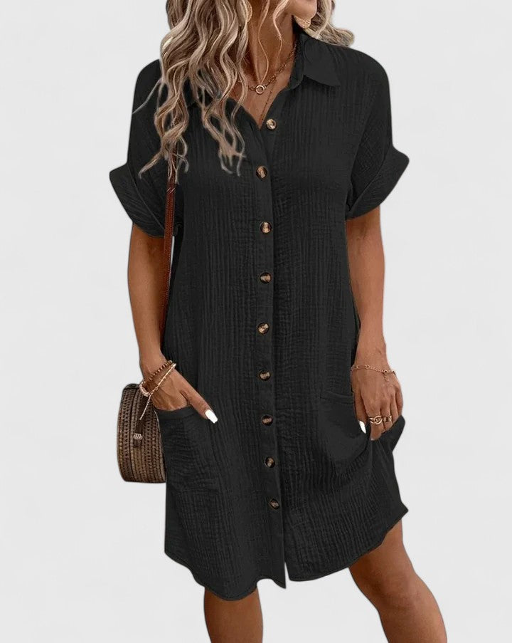 Gianelleza™ | Sofistikeret Midi Kjole