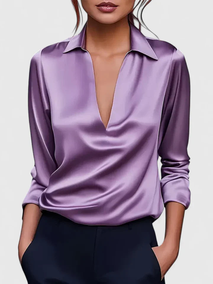 Calvina | Sofistikeret Bluse