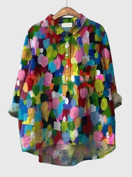 Valeria™ - Blomstret Bluse