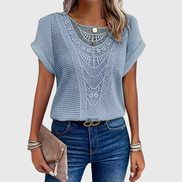 Pearl™ | Elegant Ibiza Stil Bluse