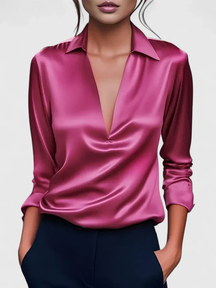 Calvina | Sofistikeret Bluse