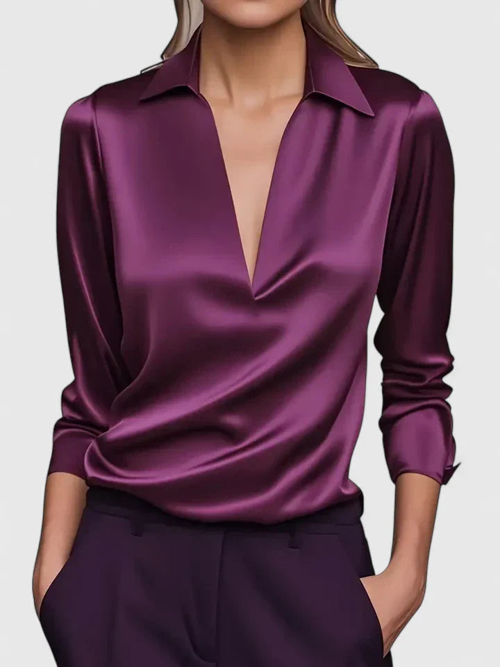 Calvina | Sofistikeret Bluse