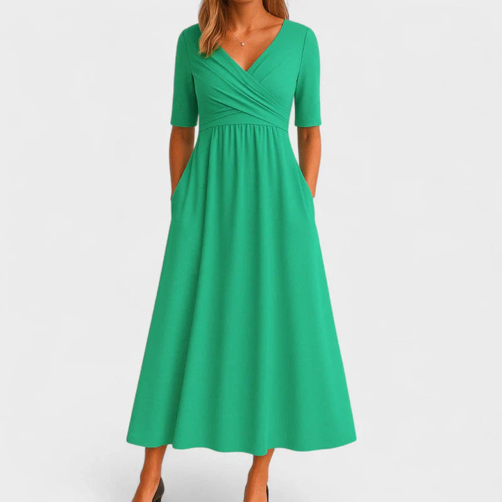 Phoebe | Elegant Midi Kjole
