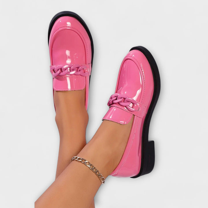 Lotte – Runde Teenvorm, Casual Loafers