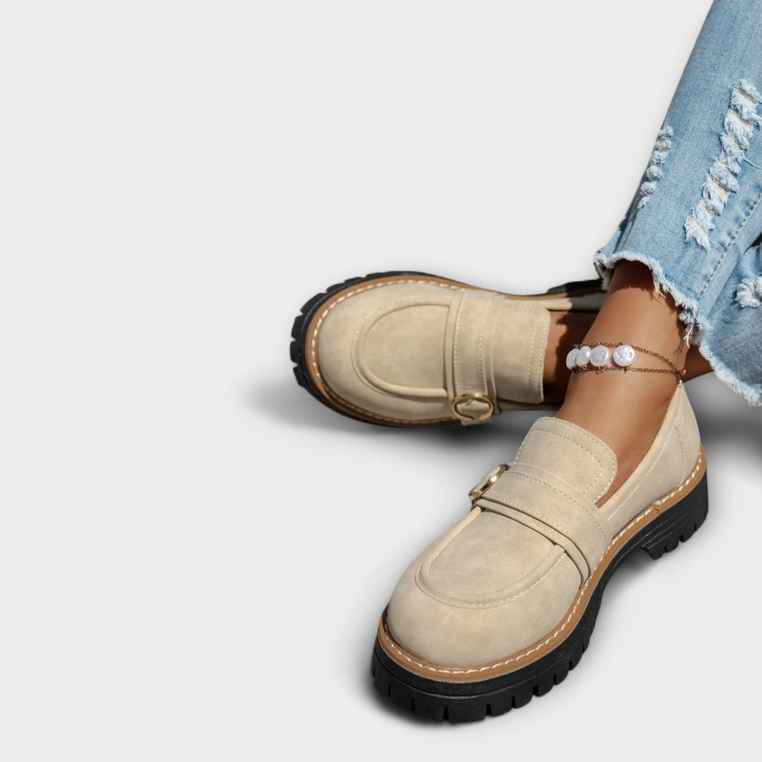 Liva – Casual Loafers med Rund Tå