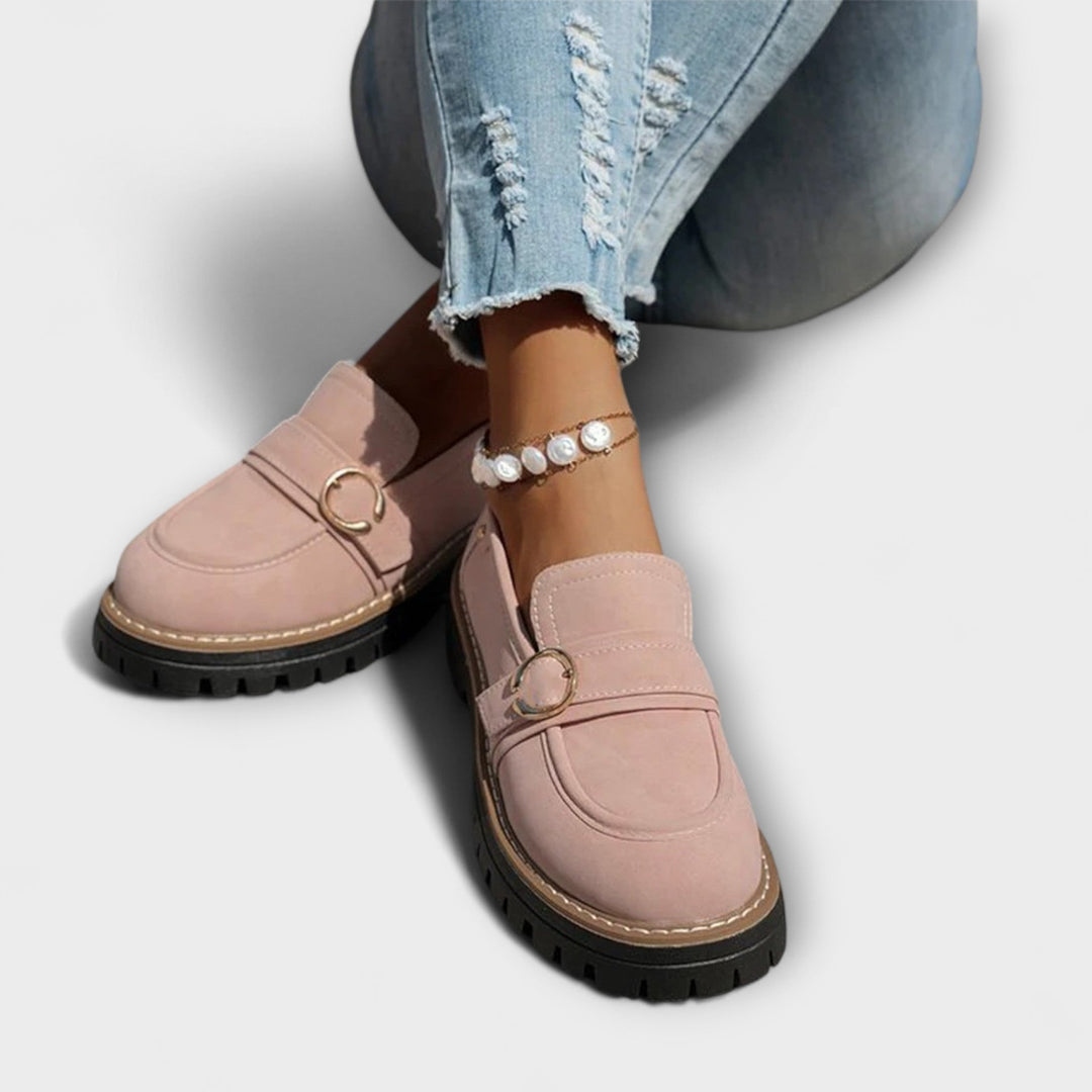 Liva – Casual Loafers med Rund Tå