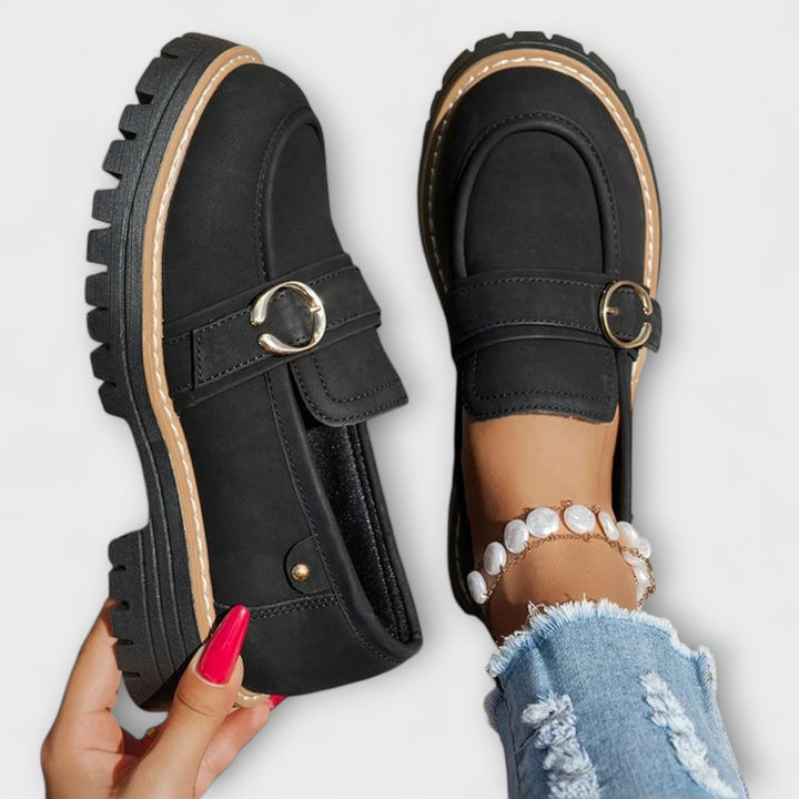Liva – Casual Loafers med Rund Tå
