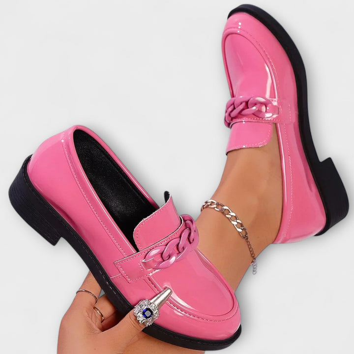 Lotte – Runde Teenvorm, Casual Loafers