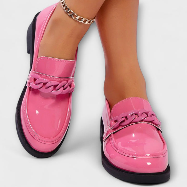 Lotte – Runde Teenvorm, Casual Loafers