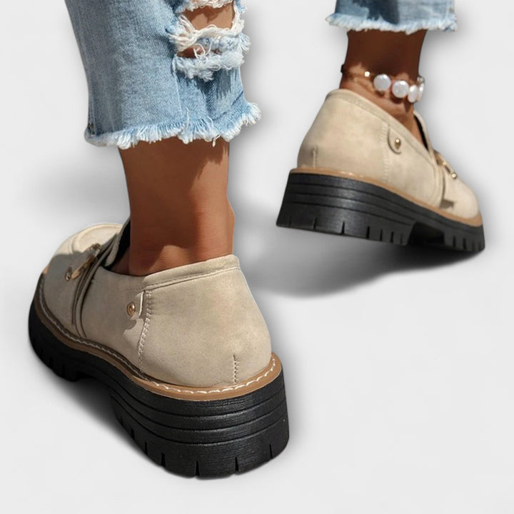 Liva – Casual Loafers med Rund Tå