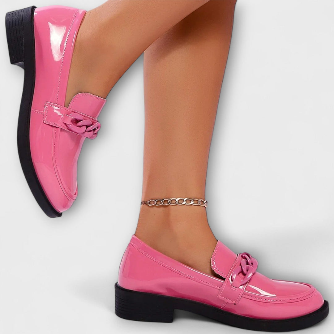 Lotte – Runde Teenvorm, Casual Loafers