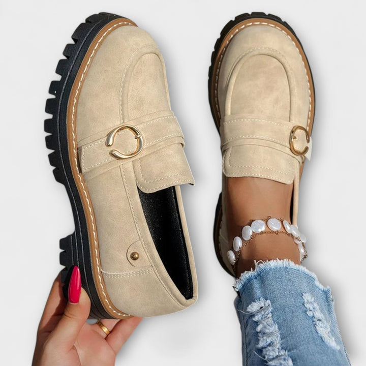 Liva – Casual Loafers med Rund Tå